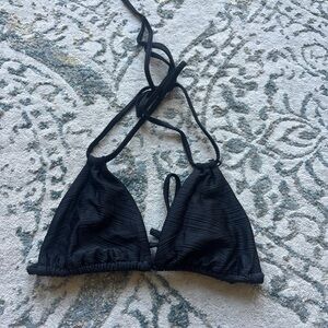 Tilly's Black Triangle Bikini Top
